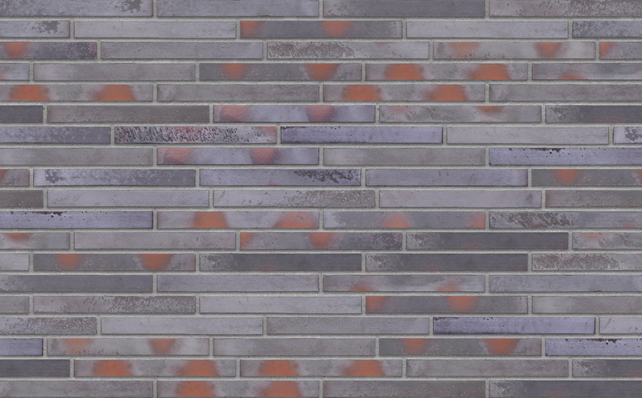 Клинкерная плитка под кирпич King Klinker KING SIZE 06 Argon wall гладкая LF, 490*52*14 мм