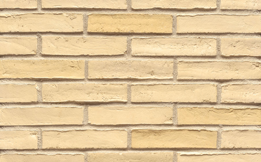 Кирпич клинкерный Muhr 35 Creme nuanciert Wasserstrich, 240*115*52 мм