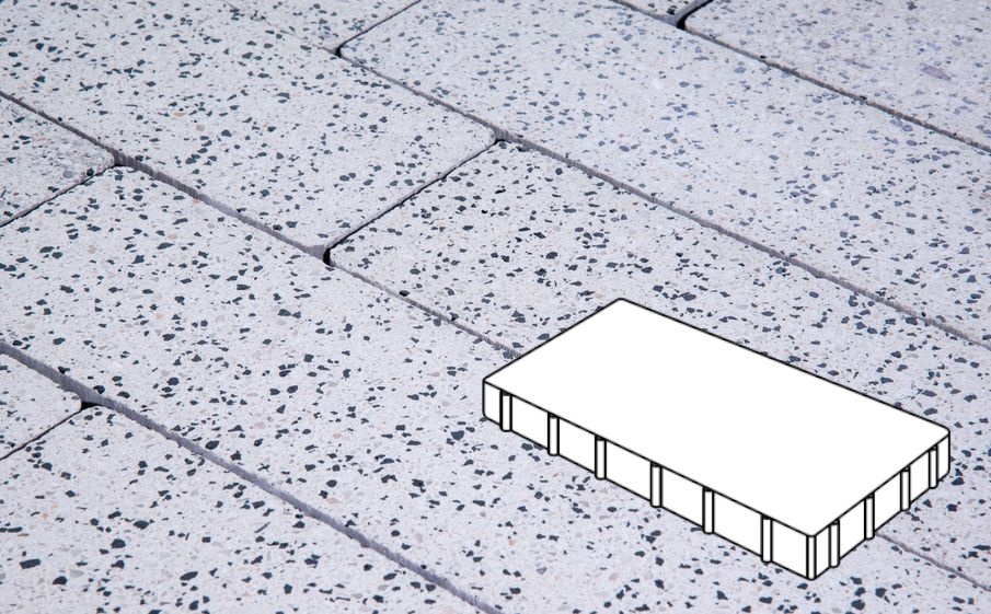 Плитка тротуарная Готика, City Granite FINO, Плита Б.6.П.10, Покостовский, 600*300*100 мм