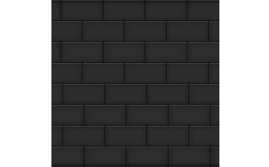 Плитка тротуарная SteinRus Прямоугольник А.6.П.4 гладкая, графит, 200*100*40 мм