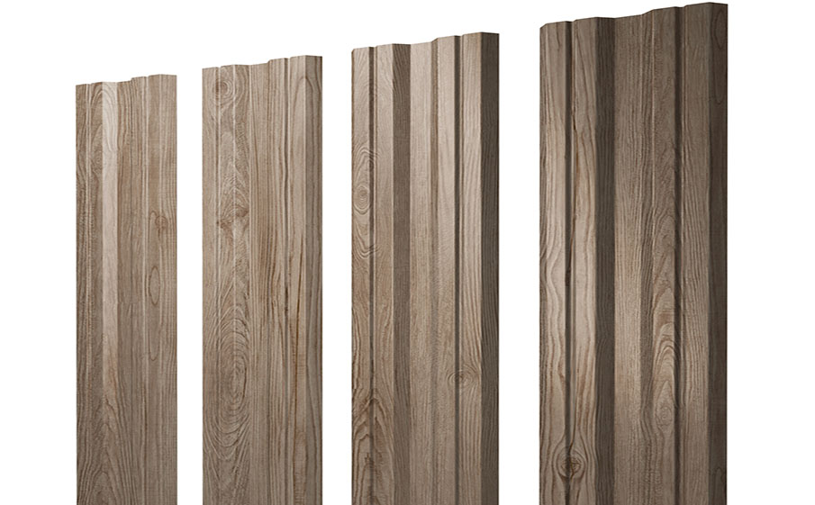 Штакетник Twin Print Elite White Wood