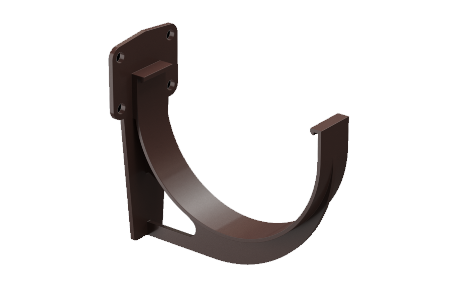 Кронштейн желоба Docke PREMIUM, шоколад