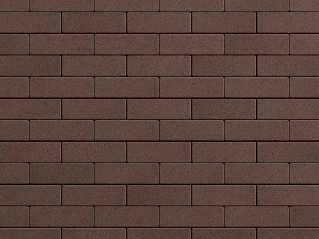 Плитка тротуарная Паркет Б.4.П.6 стандарт гладкий коричневый, 180*60*60 мм