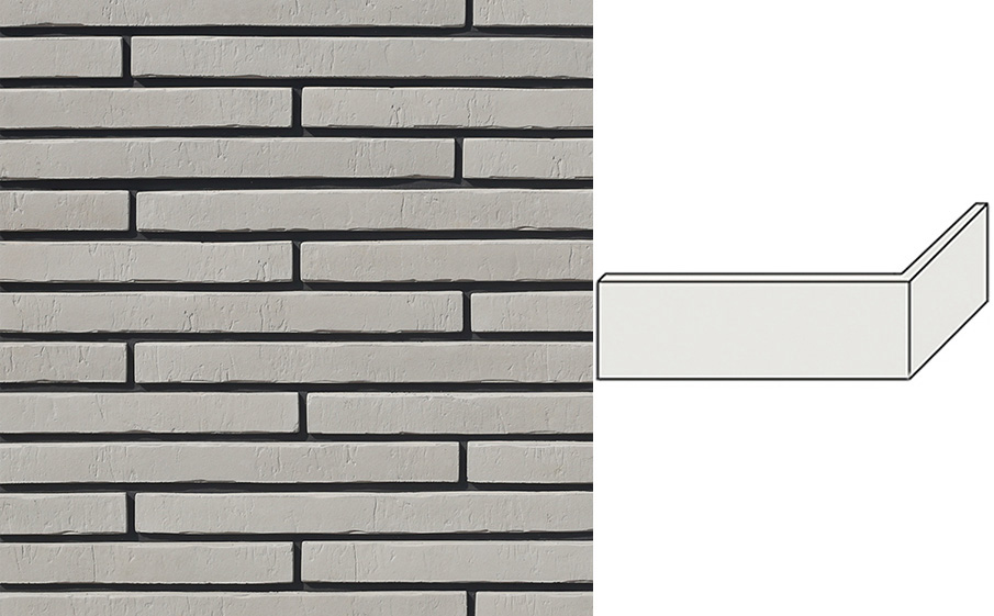 Декоративный кирпич White Hills Дюрен Брик Design угловой элемент цвет 686-05