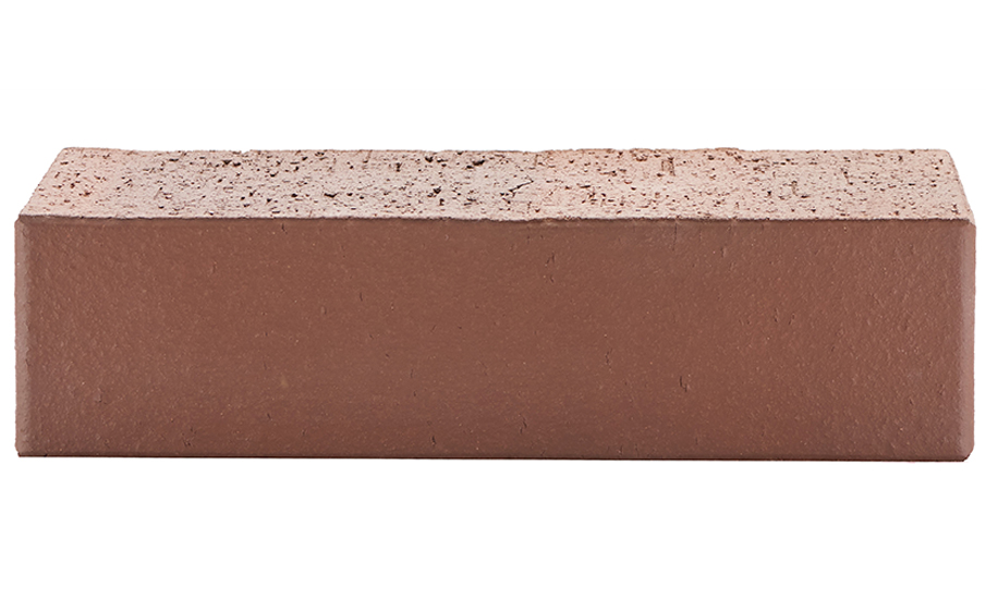 Кирпич облицовочный полнотелый ЛСР, коричневый, гладкий, 250*120*65 мм