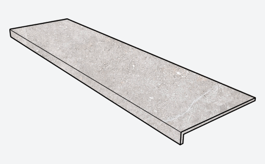 Ступень с прямым носиком Gres Aragon Petra Gris 1197*315*14(35) мм