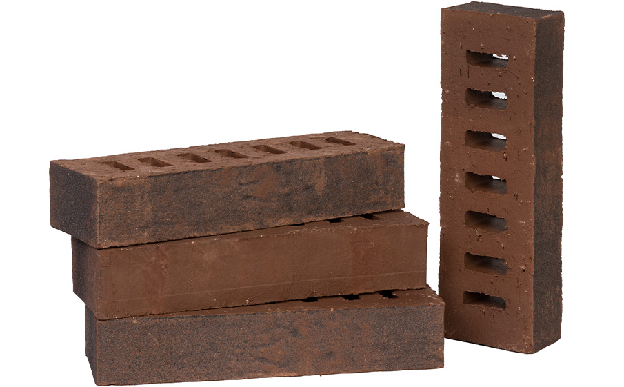 Клинкерный кирпич пустотелый Plinfa Iron 2302, 270*85*50 мм