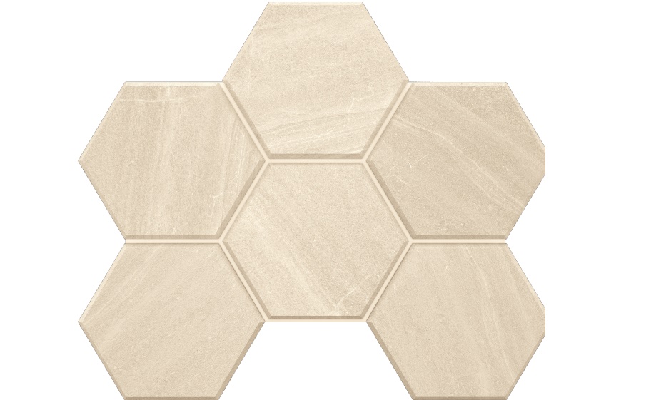 Мозаика Hexagon Estima Gabbro GB01, неполированный