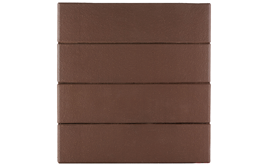 Кирпич облицовочный ЛСР темно-коричневый гладкий М175 250*120*65 мм