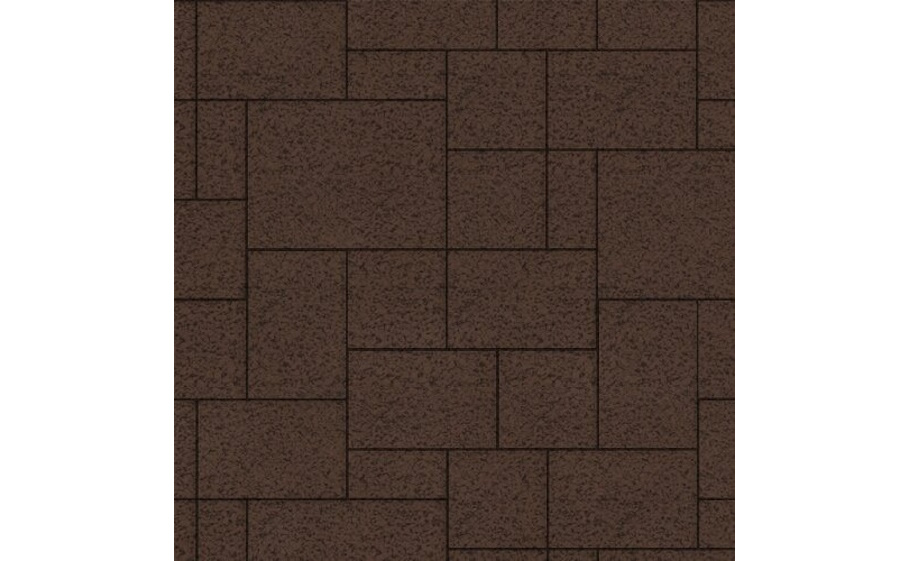 Плитка тротуарная SteinRus Инсбрук Альпен Б.7.Псм.6, Native, коричневый, толщина 60 мм