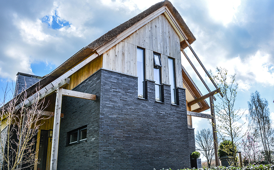 Клинкерная плитка под кирпич Westerwaelder Klinker KLINKER BRICK WK815 Schwarz-bunt Edelglanz, 240*71*15 мм