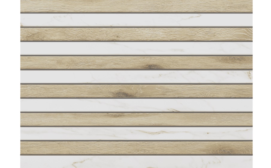 Мозаика Fascia Ametis Supreme/Selection SM03/SI01, неполированный, 300*300*10 мм