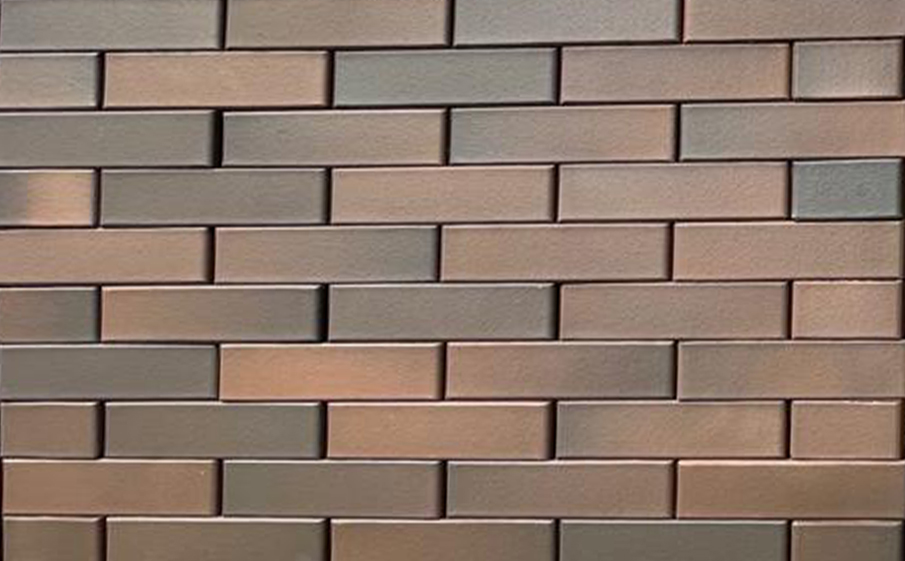 Кирпич облицовочный пустотелый ЛСР, светло-коричневый флэш ультра, гладкий, 250*120*65 мм