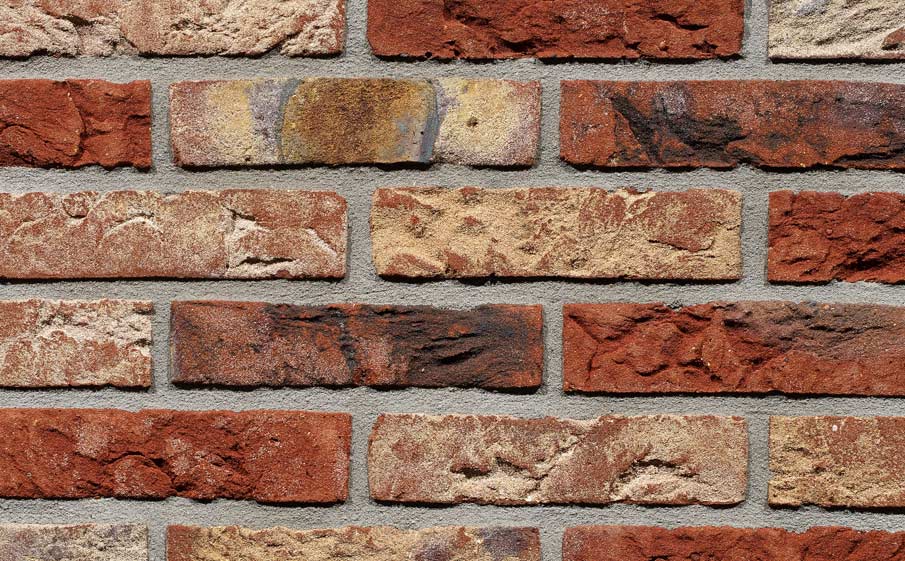 Кирпич облицовочный Terca Redstone Rainbow 210*100*50 мм