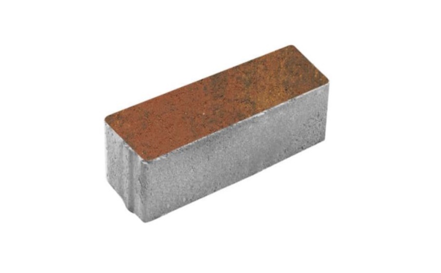 Плитка тротуарная Паркет Б.9.Псм.8 листопад гладкий арабская ночь, комплект 4 шт, толщина 80 мм