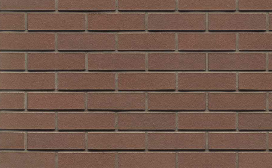 Кирпич клинкерный облицовочный 7-щелевой Muhr 33 Braun гладкий, 240*115*71 мм