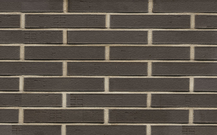 Кирпич клинкерный Muhr 05 F Eisenschmelz Schwarzbraun Fuss., 240*90*40 мм