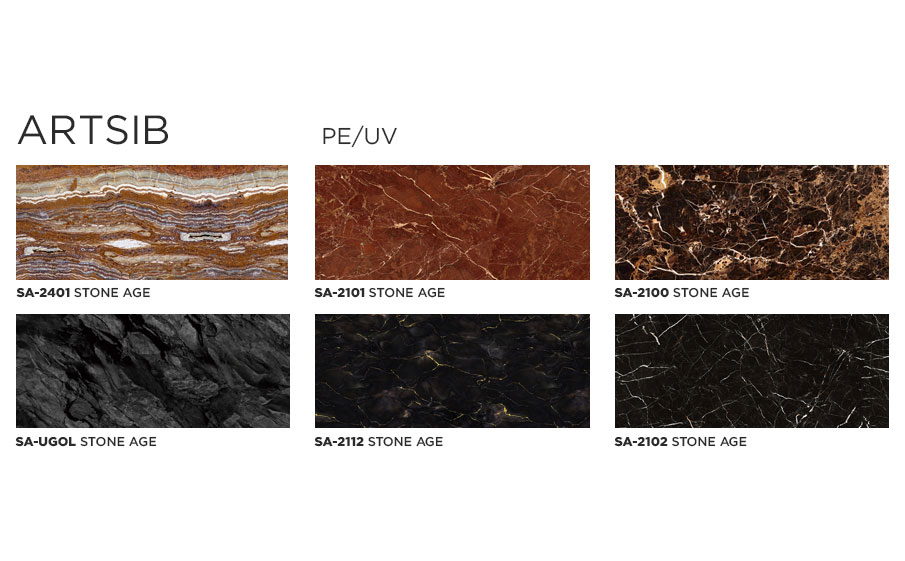 Алюминиевая композитная панель SIBALUX РФ Плюс ARTSIB STONE AGE