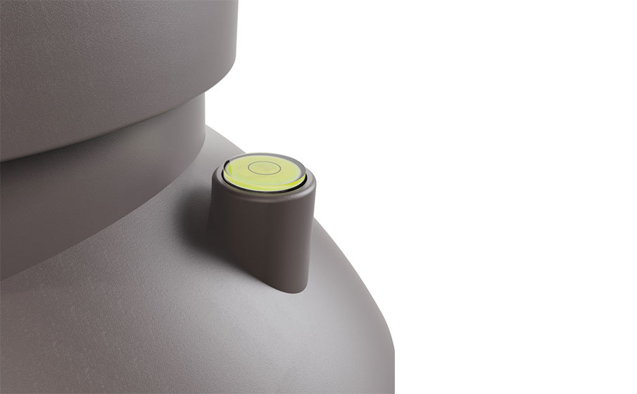 Труба вентиляционная Viotto для металлочерепицы Монтеррей d=110 мм неутепленная, RAL 8019 серо-коричневый