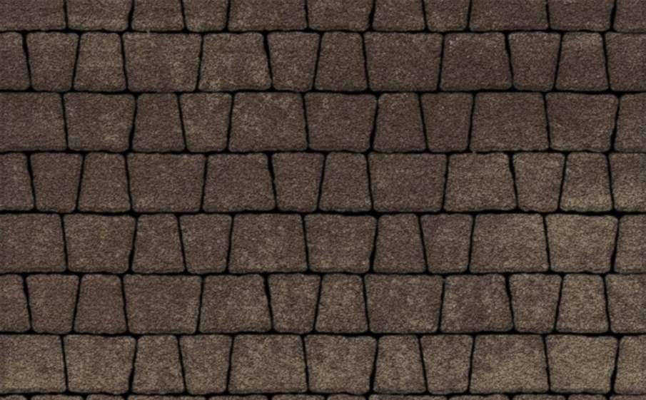 Плитка тротуарная Антик Б.3.А.6 листопад гранит хаски, комплект 5 шт, толщина 60 мм