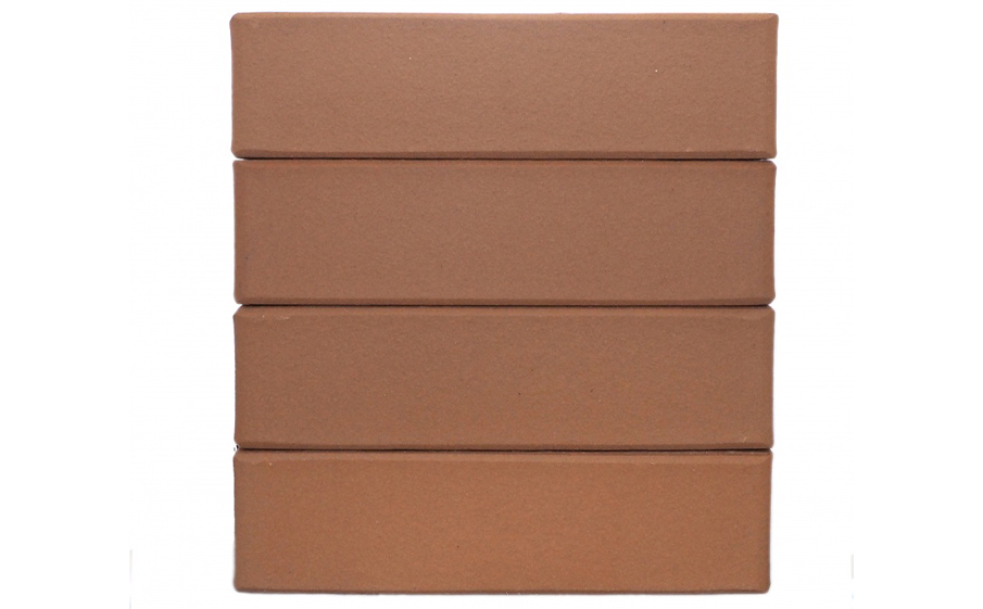 Кирпич строительный пустотелый ЛСР, светло-коричневый, 250*120*65 мм