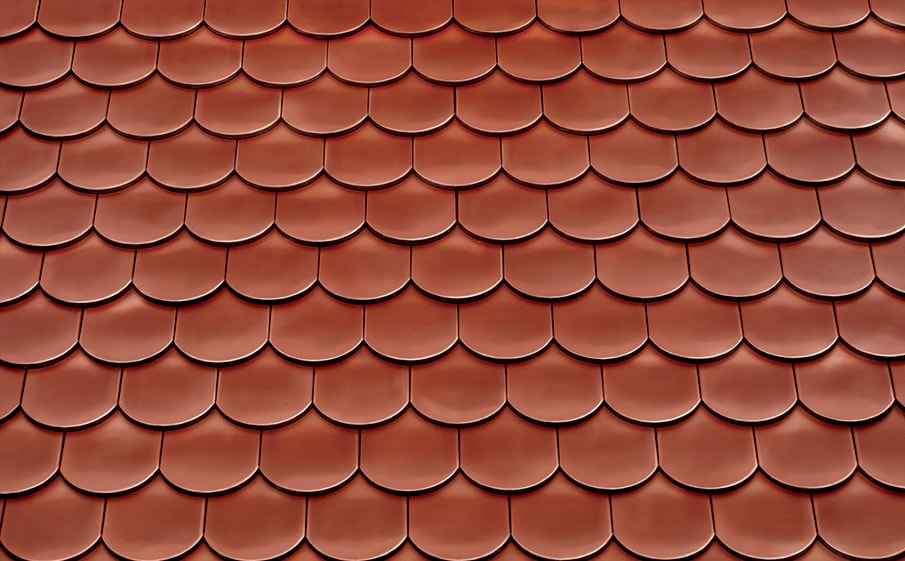 Керамическая рядовая черепица BRAAS Опал каштан глазурь