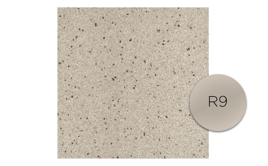 Технический керамогранит полированный Roben VIGRANIT Hellgrau Grobkorn R9, 200*200*15 мм