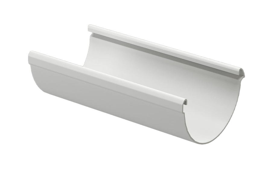 Желоб водосточный Docke LUX, пломбир