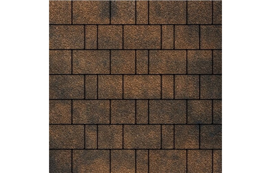 Плитка тротуарная SteinRus, Бельпассо Б.23(М).Псм.6, Native, ColorMix Бомонт, толщина 60 мм