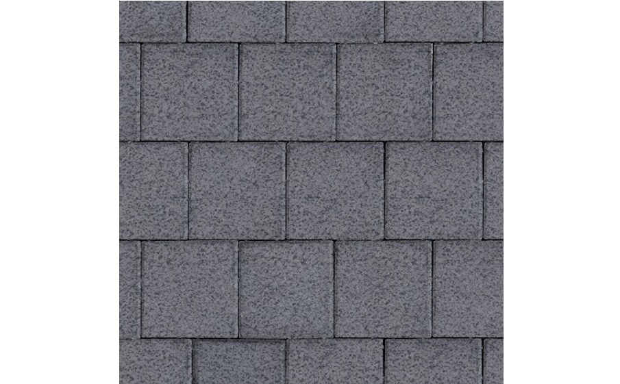 Плитка тротуарная SteinRus Квадрат большой Б.1.К.6, Native, серый, 200*200*60 мм
