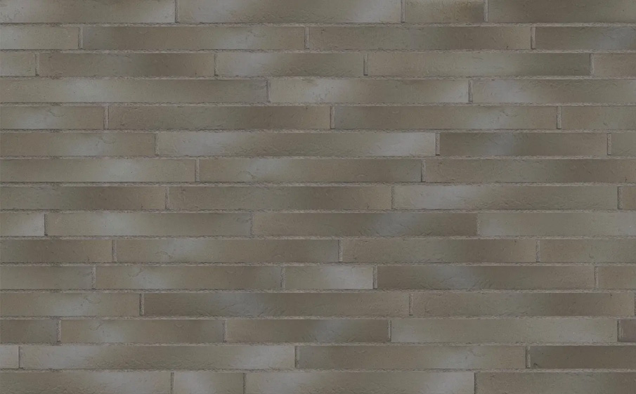 Клинкерная плитка под кирпич Terramatic Forta Grey AC, 390*40*14 мм