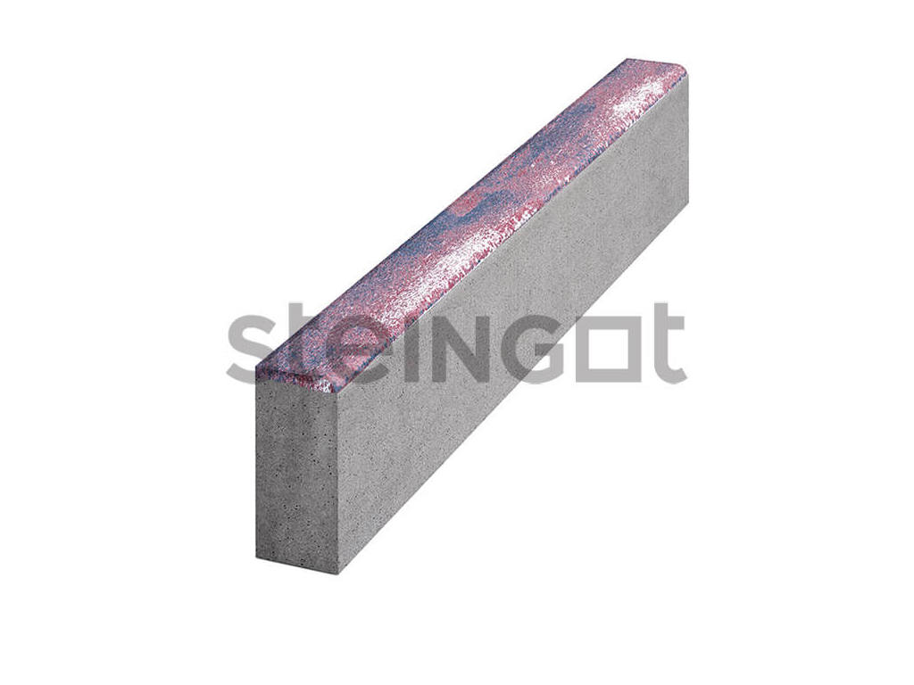 Тротуарный бордюр садовый Steingot, Колормикс, Аметист (Amethyst), 1000*200*80 мм