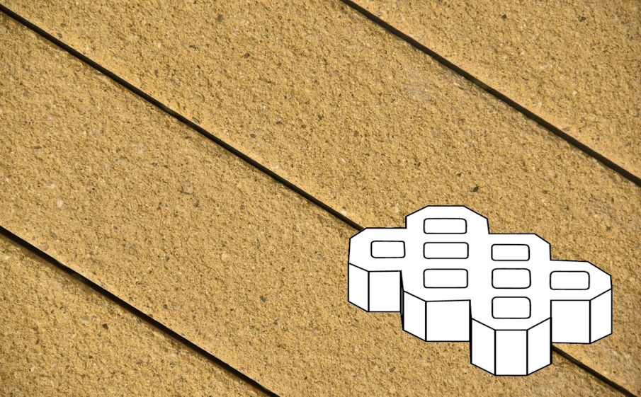 Плитка тротуарная Готика Premium Bronze, Экопарковка Б.6.ГР.10, №19, 600*400*100 мм