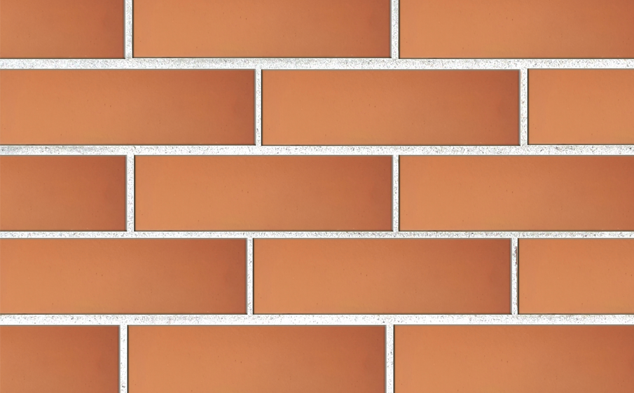 Кирпич облицовочный Губский КЗ, гладкий, персиковый, 250*120*88 мм