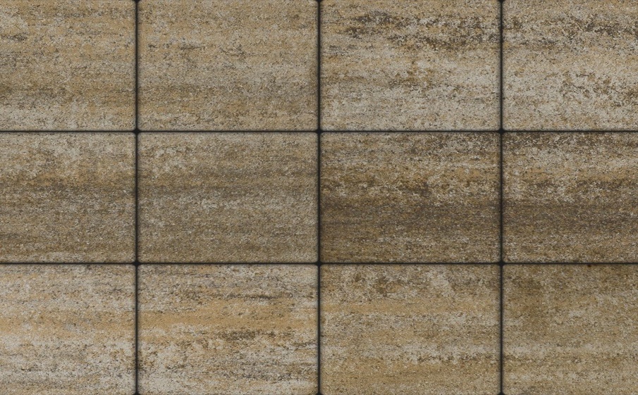 Плитка тротуарная Квадрат Б.6.К.8 искусственный камень доломит, 400*400*80 мм