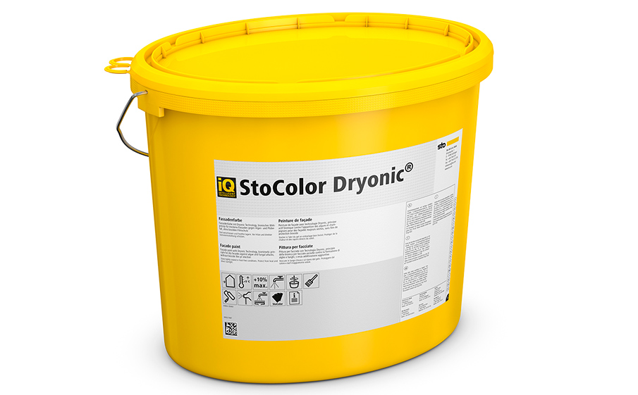 Фасадная акриловая краска самоочищающаяся StoColor Dryonic getont, колеруемая С1, 15 л