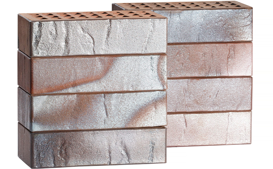 Кирпич облицовочный VOLGABRICK Эльтон Лед, коллекция VOLGA 2024, 250*120*65 мм