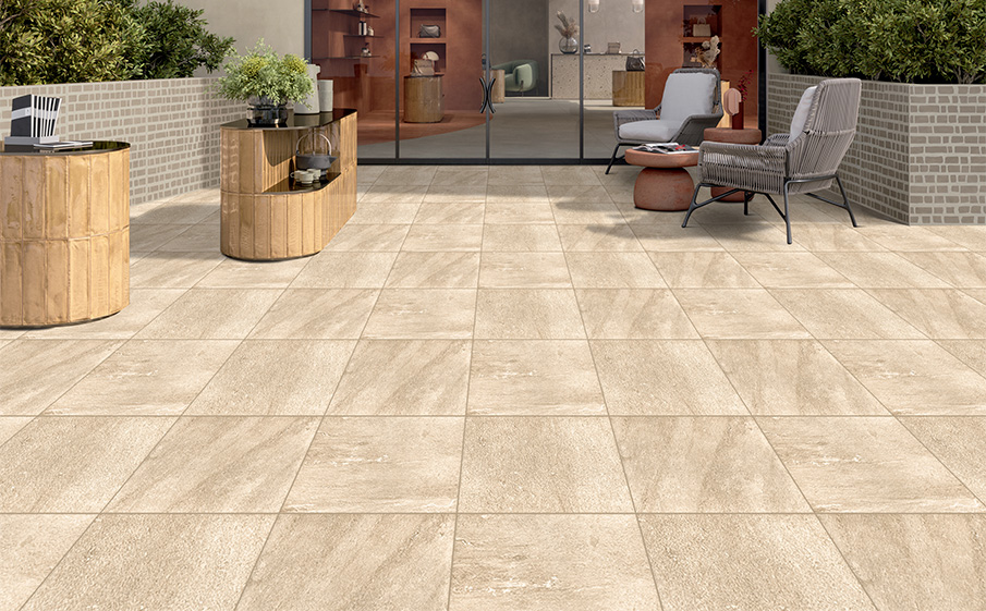 Керамогранит ENNFACE Quartzite Beige 600*600*20 мм