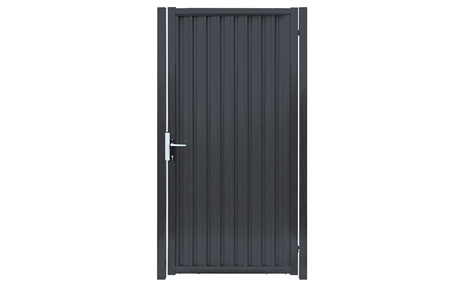 Калитка Grand Line Estet, RAL 7024, 2000*1000 мм