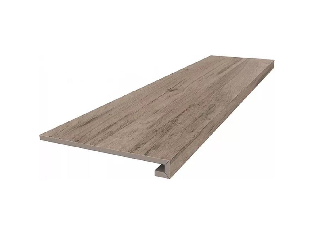 Ступень клееная KERAMA MARAZZI Про Вуд бежевый темный необрезная, 1195*330*9 мм