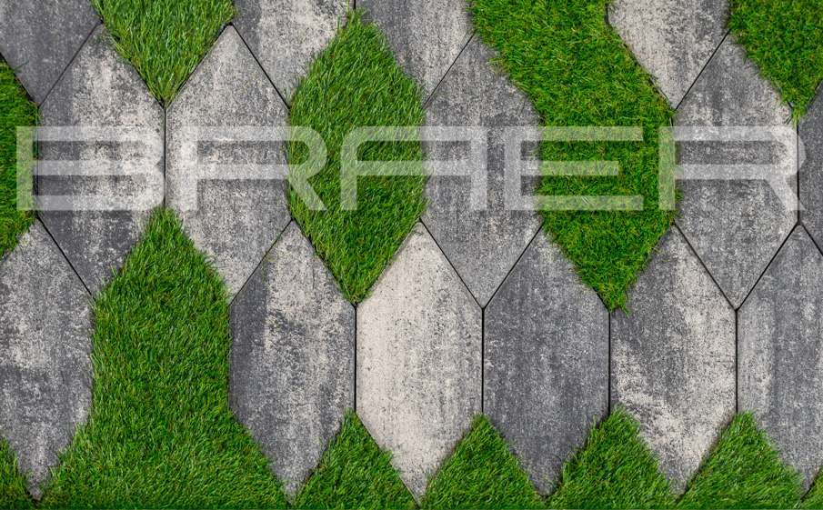 Плитка тротуарная BRAER Карат Color Mix Ночь, толщина 80 мм