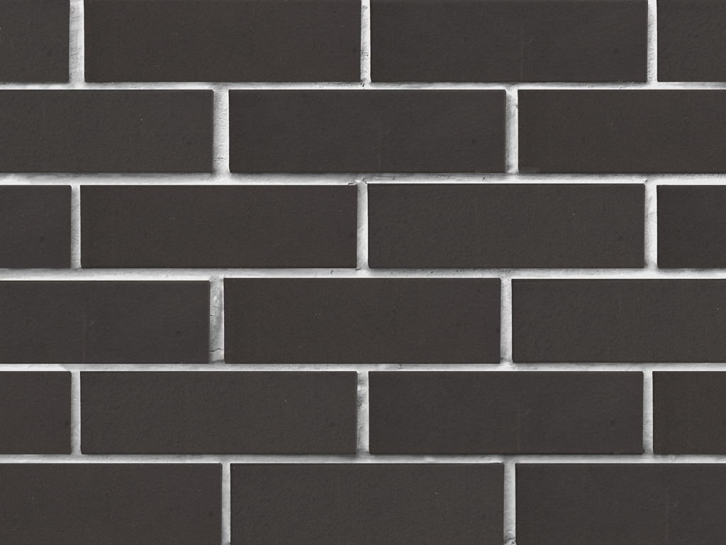 Кирпич облицовочный полнотелый ЛСР, графитовый, гладкий, с тех.пустотами 13%, 250*120*65 мм