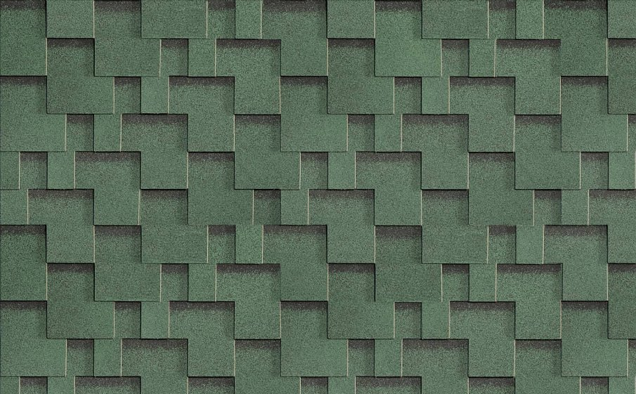 Гибкая черепица SHINGLAS Фокстрот, Эвкалипт