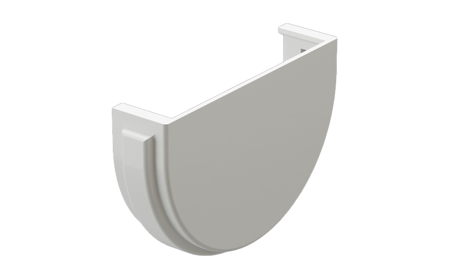 Заглушка желоба Docke PREMIUM, пломбир