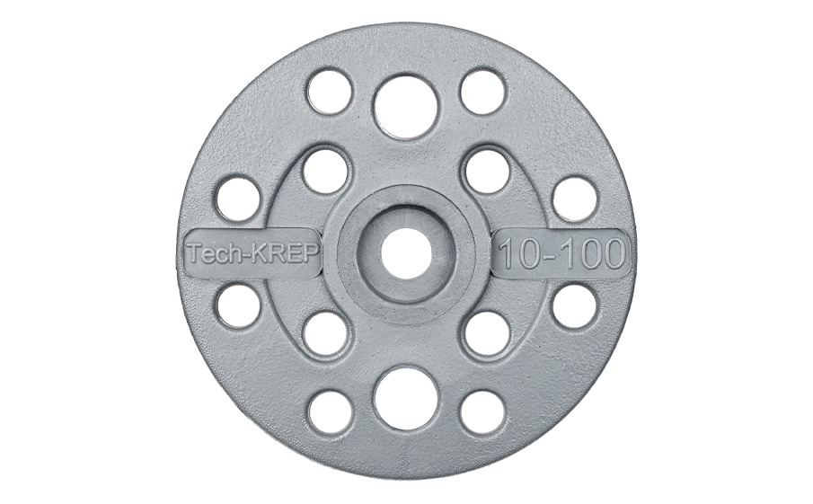 Дюбель для теплоизоляции IZO TECH-KREP, 10*100 мм, 100 шт/уп, 8 упаковок