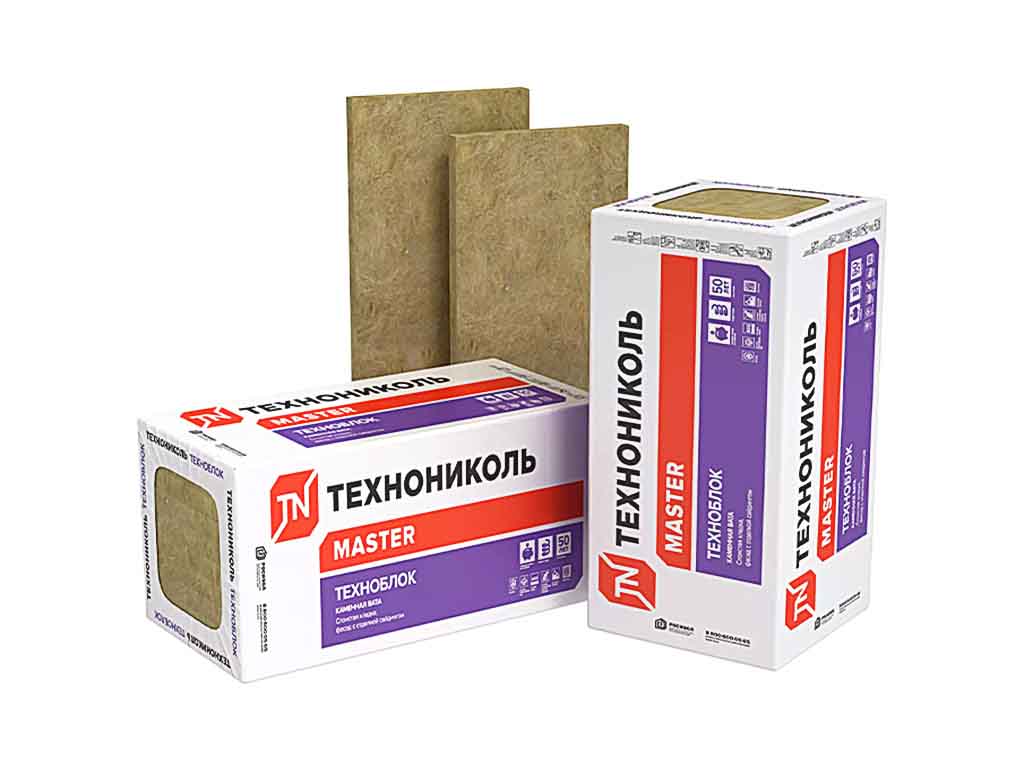 Утеплитель Технониколь Техноблок Стандарт, 3 шт/уп, 1200*600*160 мм