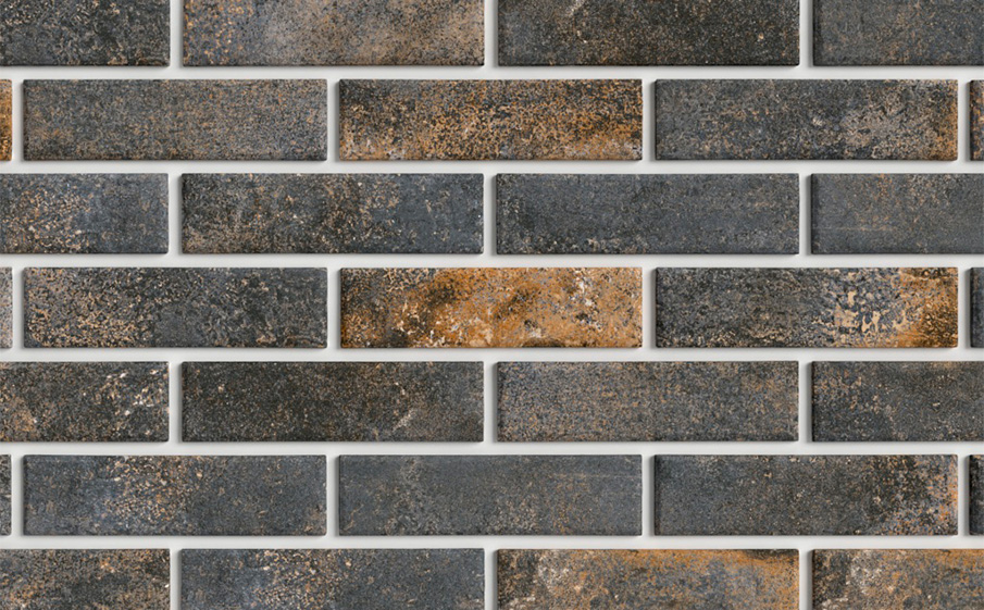 Клинкерная плитка под кирпич BestPoint Exclusive Metal Dark 245*65*12 мм
