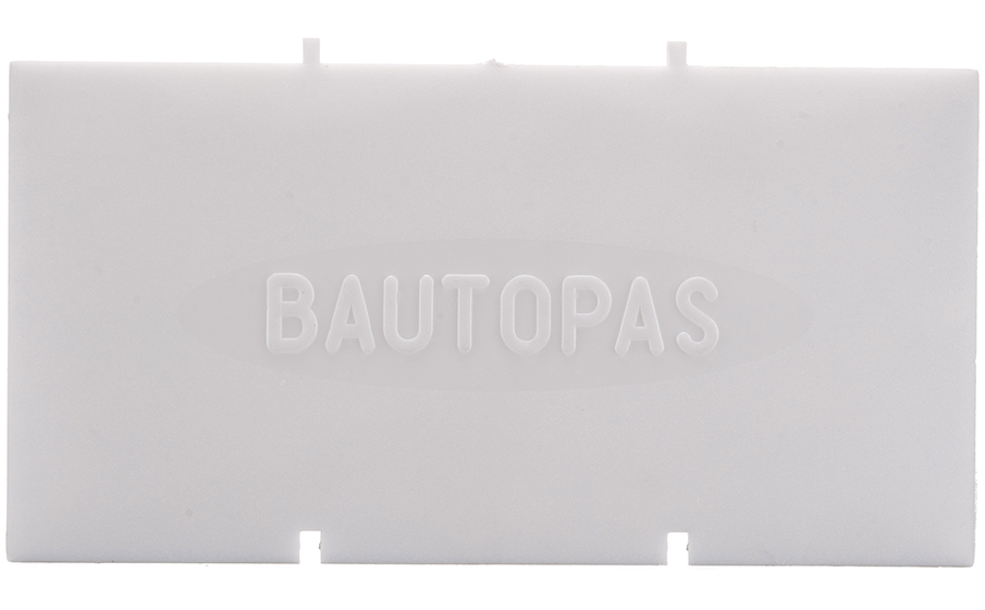 Вентиляционно-осушающая коробочка Baut белая, 115*60*12 мм