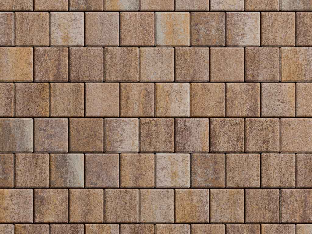 Плитка тротуарная Квадрат Б.3.К.8 искусственный камень доломит, 100*100*80 мм