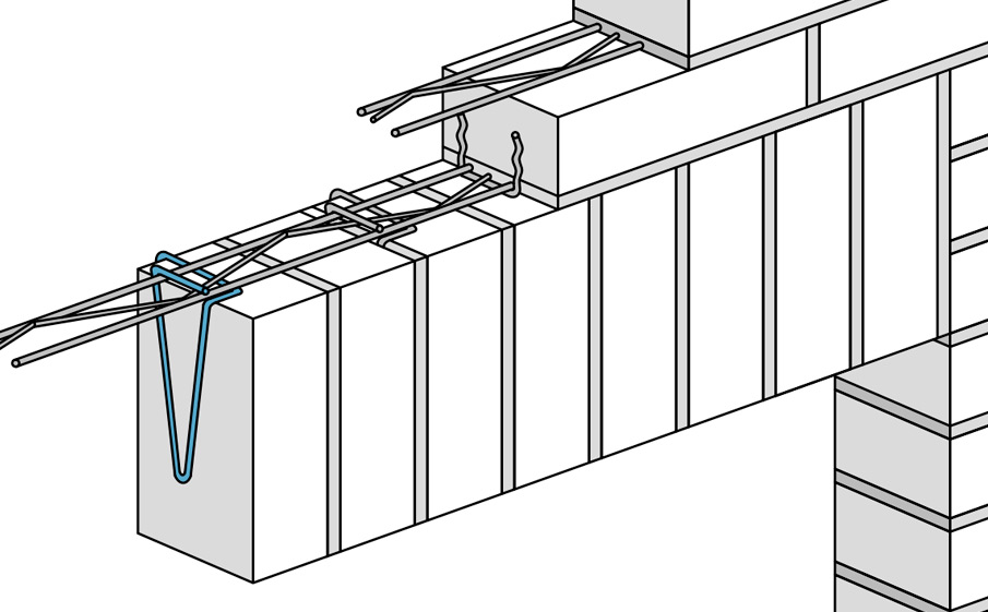 Хомут для вертикальной кладки Baut SK 50-270-2